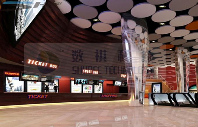 Arc screen 4D Cinema Equipment With Unique Movies And Special Effects 0