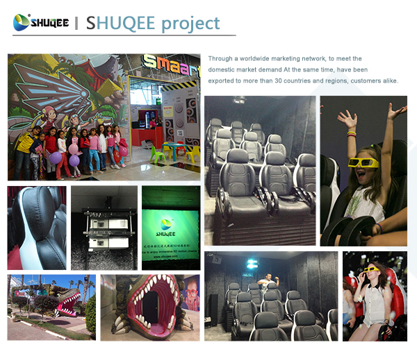 New 5D movie theater , Thrilling Motion Chairs And Special Effect 0