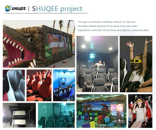 Dinosaur 7D Movie Theater Special Effect System For Shopping Center 0