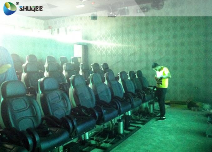 Surreal Vision 9D Movie Theater Electric Motion System Immersive Experience For Audiences 0