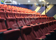 1 Seat 2 Seats Simulation Rides Movie Theater System 4D With Arc / Flat Screen