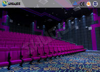 3D Glasses / 3D Film Movie Theater Seats Environment Effect Vibration Cinema Chairs