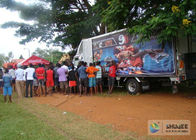 Truck 5d Motion Theater Black Luxury Chiar Complete Speicial Effect Equipment