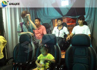 Attractive Interactive 7D Movie Theater Durable 7D Seats For Amusement Park