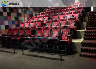 Movement Seats 4D Movie Theater，Special Effect Available For Theater 50-100 Seats