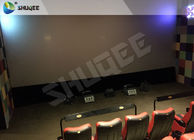 Movement Seats 4D Movie Theater，Special Effect Available For Theater 50-100 Seats