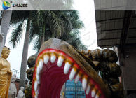 Dinosaur Cabin 7d Simulator Cinema Pneumatic System 9 Seats With Dinosaur Poster