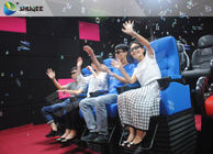 Smooth Seat Action 4d Cinema Theater With Vibration / Movement / Push Back