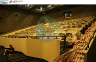 4D Movie Theater Equipments 7.1 audio system with curved / flat Screen