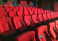 Red Vibration Seat Sound Vibration Cinema Equipment For Shopping Mall