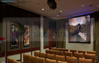 Flat screen 4D movie theater , curved screen , special effect