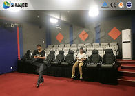 4D 5D 6D 7D Movie Cinema Theater System Amusement With Water Spray / Fragrance Effect