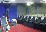 Game 7D Cinema System With Numerous Effects Set Up In Store Front , Walking Streets