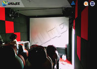 Unique First Class 12D Movie Theater With Gun , 5D Motion Chair With Armrest