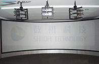 Panorama Sreen 5D Cinema Equipment Arc Screen with 6 Projectors