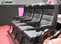 DMX protocol control Indoor 4D Cinema System With 4 Seats / Set