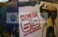 Amazing 6D Cinema Equipment With Snow Effect / Bubble effect / Rain effect