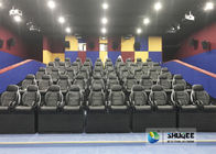 Unique Dynamic 5D Simulator With Genuine Leather 5D Durable Electric Seats And Professional Decoration
