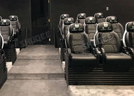 Real Leather Interactive Mobile 5D Cinema Chair 3 Degrees Of Freedom / 5D Cinema System