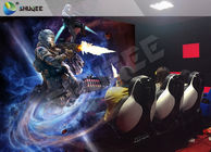 Interactive Shooting Gun 7D Cinema Theater With 2 / 4 / 6 / 8 Seats