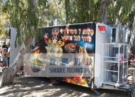 Flexible Mobile 7D Cinema System With 6 Seats Luxury Motion Chairs