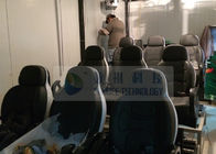 High Level 5D Theater System With Sound Equipment / Professional Metal Screen