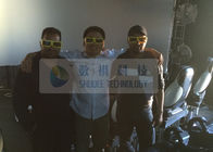 High-End 7D Cinema System , 6 Projectors And Arc Sliver Screen
