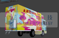 Truck Simulation Mini Mobile 5D Cinema With 6 , 9 , 12 Seats