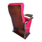 Foldable Audience Seating PU Molded Foam Anti Stained Auditorium Chairs With Writing Board