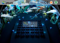 New 5D movie theater , Thrilling Motion Chairs And Special Effect