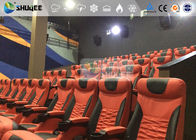 Electrical / Hydraulic4D Movie Theater Equipment For Action Movies 4 seats - 100 seats