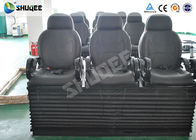 Electric 5D Cinema Equipment With Black Motion Chair , Provide Accurate Motion Effect