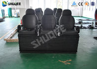 Electric 5D Cinema Equipment With Black Motion Chair , Provide Accurate Motion Effect