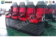 Hydraulic 4DOF Motion Theater Chair With  Push Back /  Leg Tickle Effect