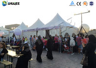 Hydraulic 4D Cinema 5D 6D 7D  Imax Movie Theater Equipment With Dynamic Seats