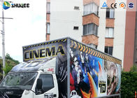 Mobile Motion Ride 5D Cinema Theatre With Individual Control Luxury Motion Chair