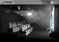 High Class Hydraulic / Servo Motor 5D 7D 9D Theater System With True Adventures