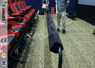 Stackable Imax Movie Theater Electronic 4DM  Motion Chair Red 4 Seats Per Set