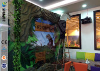 Stimulating Thriller 6D Movie Theater With Lightning / Rain Digital Special Effect