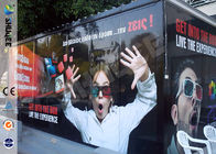 Medium Truck Mobile 5D Cinema Equipment , Six Electronic Mvovie Theater