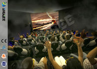 Customized 5D Movie Theater Equipment With Bubble / Smog Special Effects