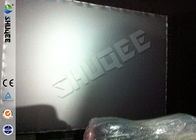 3 People 5 D Movie Theater Electronic System Luxury Chair Install In Side Truck Box