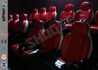 Adventure 5D Cinema Equipment With 12 Seats 3DOF Pneumatic Motion Chairs