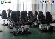 Red Green Brown  Movie Theater Equipments Genuine Leather Fiberglass