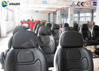 Red Green Brown  Movie Theater Equipments Genuine Leather Fiberglass