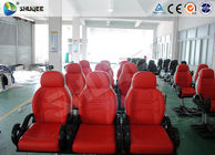 Business Center 5D Cinema Equipment With Safety Chair / Push Back Function