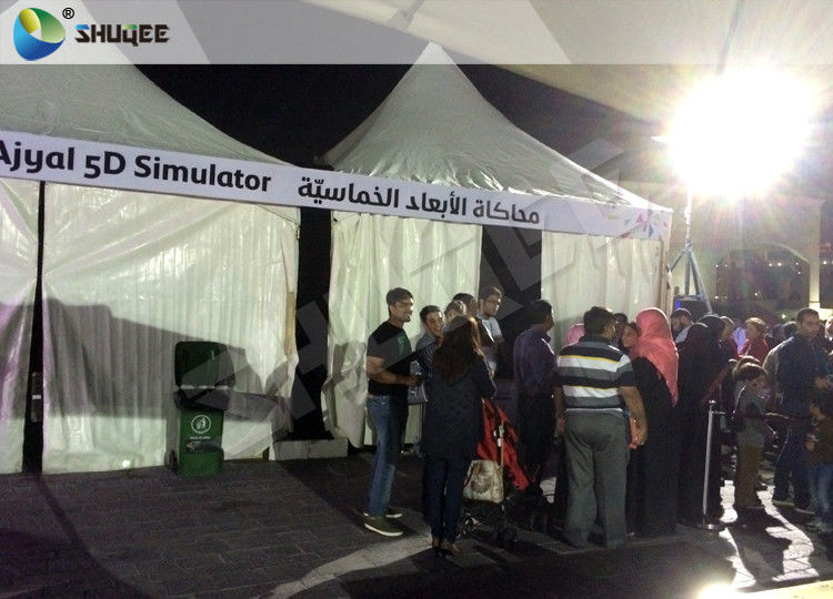 Installing 5D Cinema Equipment With Thrilling And Exciting Roller Coaster Movie