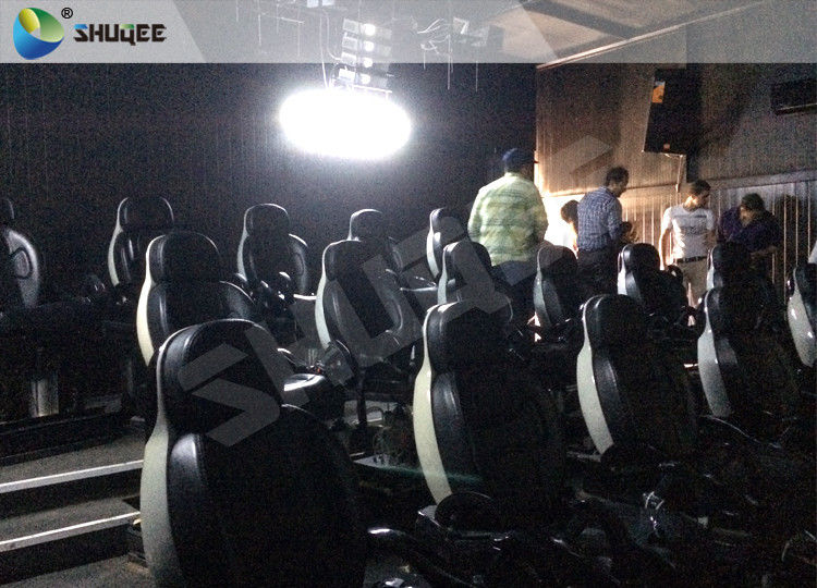 Metal Flat Screen 7d Interactive Theater 7d Cinema Equipment For Children / Adults 0