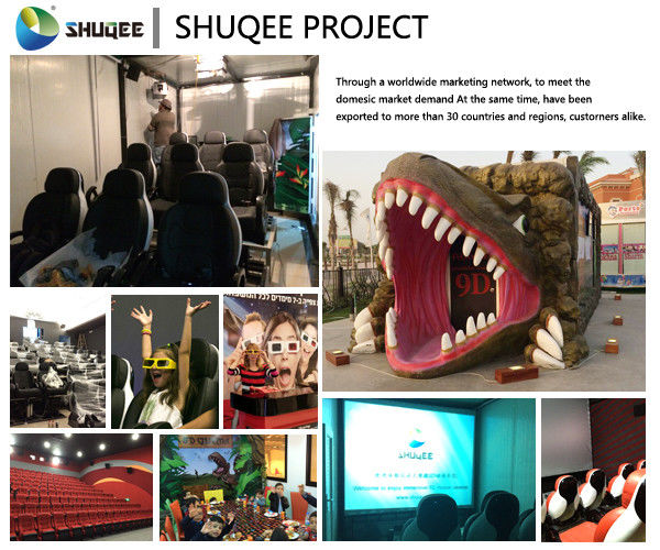 Theme Park 5D Movie Theater Cinema CE Certification 5d Cinema Equipment 2