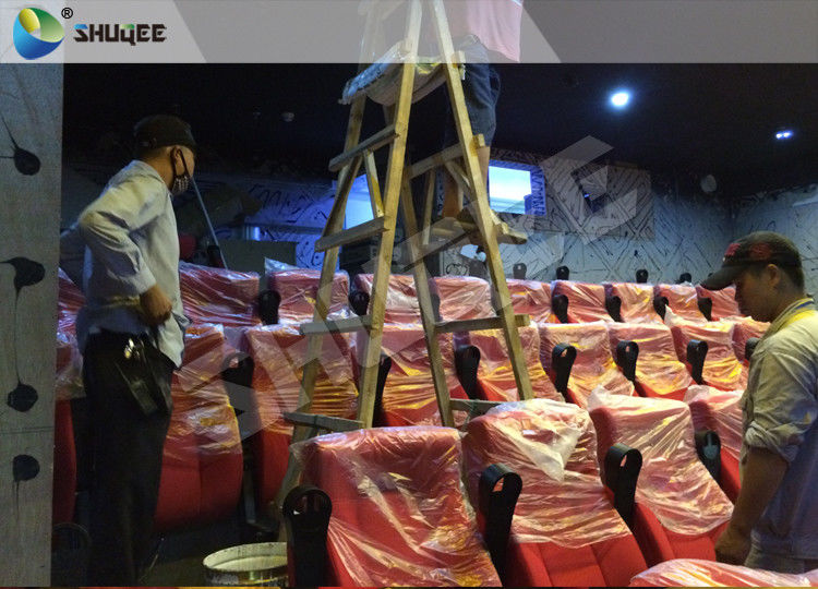 Thriller 4D Sound Vibration Equipment With Durable Shaking Vibration Chairs